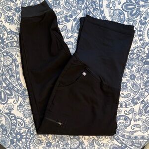 Figs Black Jogger Pants